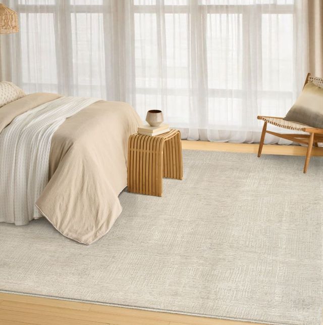 Nourison Home™ DK014 Madison Square Beige/Ivory 5'x8' Area Rug-3