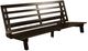 Kodiak Furniture Carson Java/Suede Black Full Futon with Mattress-1