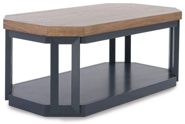 Signature Design by Ashley® Landocken 3-Piece Brown/Blue Table Set-2