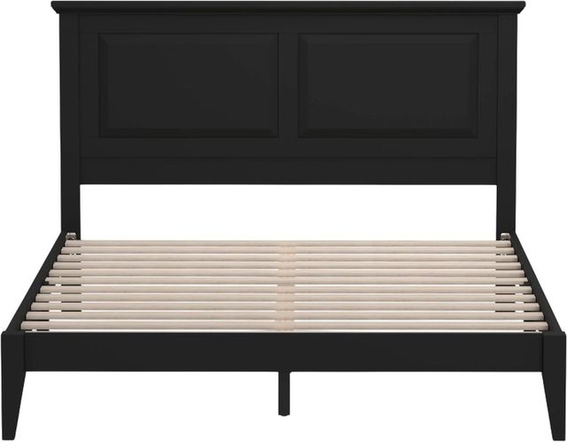 Rize Home Cottage Style Ebony Black Twin 48" Panel Bed-1