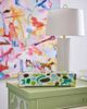 Chelsea House April White Glaze Table Lamp-1