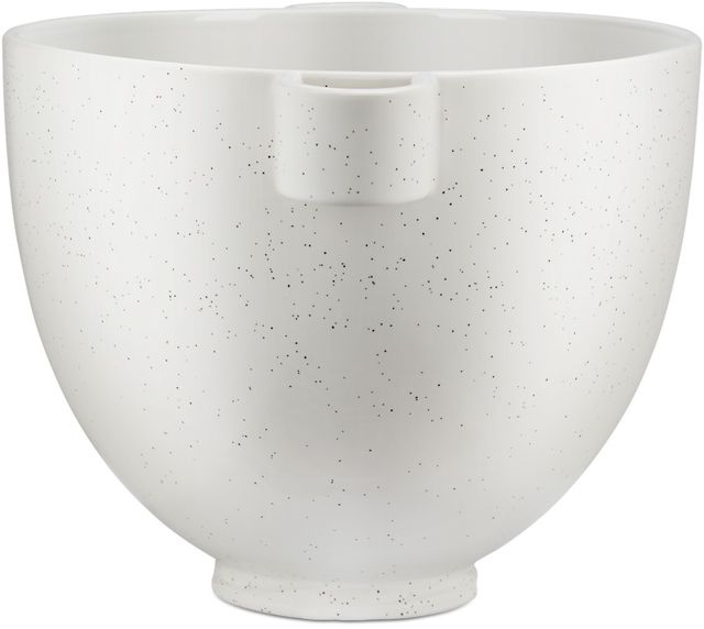 KitchenAid® 5 Quart Speckled Stone Ceramic Bowl-2