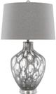 Currey & Company Samara Dark Gray/Gray Table Lamp-1