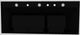 Vent-A-Hood® 48" Black Wall Mounted Liner Insert-2
