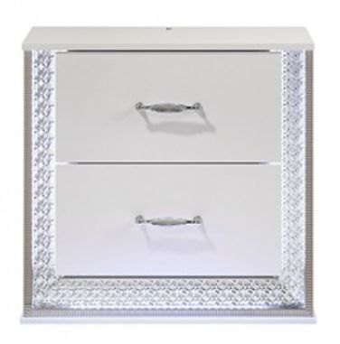 Furniture of America® Hazeline White Nightstand  -0