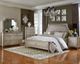 Standard Furniture Windsor Silver Upholstered Bed-2