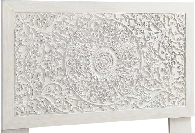 Signature Design by Ashley® Paxberry Whitewash King Panel Bed-3