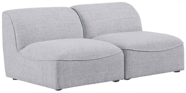 Meridian Furniture Miramar 2-Piece Grey Modular Sofa-0