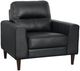 Homelegance® Lewes Black Accent Chair-0