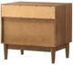 Armen Living Artemio Walnut Wood Nightstand-2