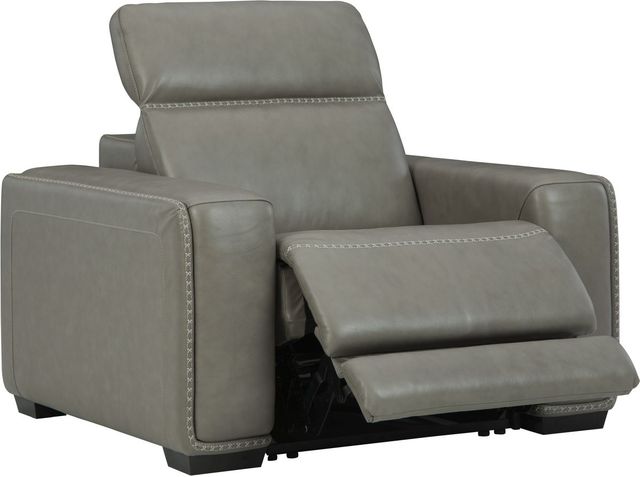 Signature Design by Ashley® Correze Gray Power Recliner-3