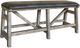 Parker House® Lodge Brown/Siltstone Counter Bench-0