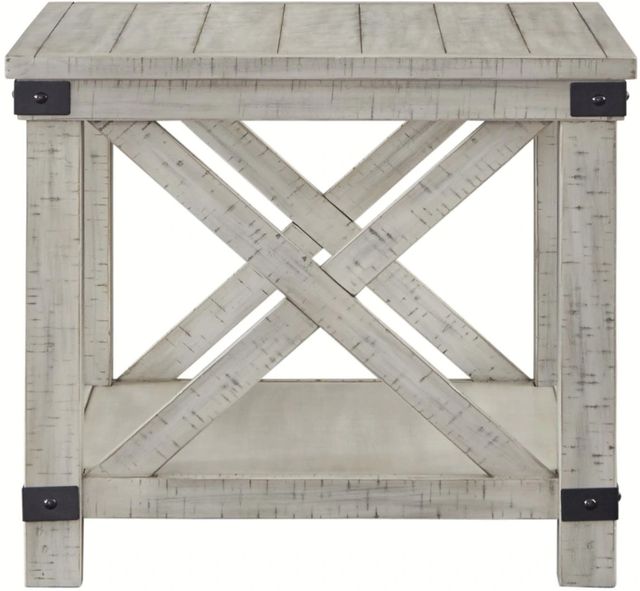Signature Design by Ashley® Carynhurst Whitewash End Table-2