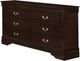 Coaster® Louis Philippe Cappuccino Dresser-0