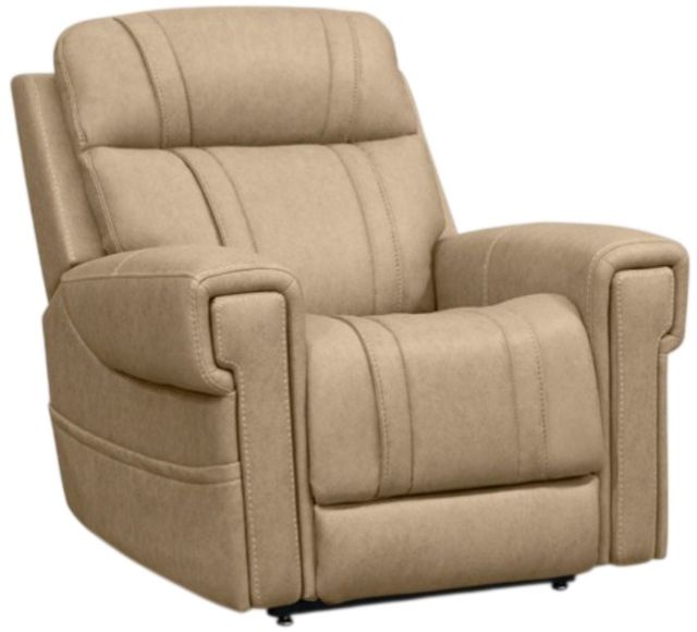 American Wholesale Furniture Canton Sand Power Lift Recliner-0