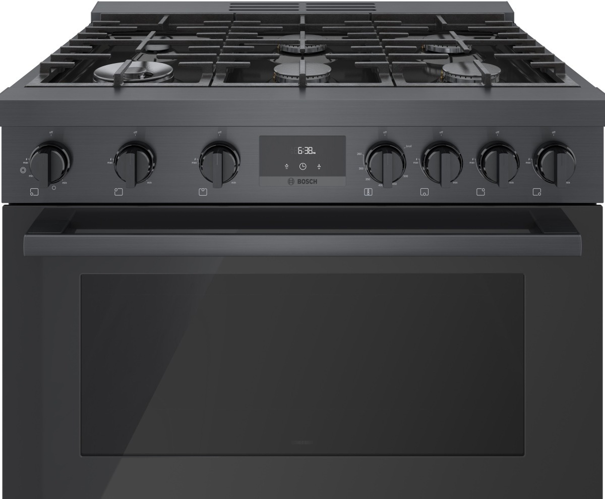 Bosch 800 Series 36" Stainless Steel Pro Style Gas Range - Thumbnail 4