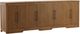 Dovetail Furniture Delacruz Dark Brown Sideboard-0