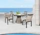 CabanaCoast® Customizable Cove Synthetic Fiber 36" Outdoor Round Bar Table-4