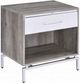 ACME Furniture Cistus Weathered Gray Oak Accent Table-0