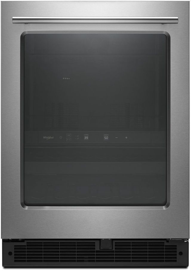 Whirlpool® 5.2 Cu. Ft. Fingerprint Resistant Stainless Steel Beverage Center-0