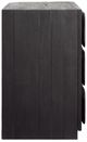 Dovetail Furniture Marika Black Sideboard-2