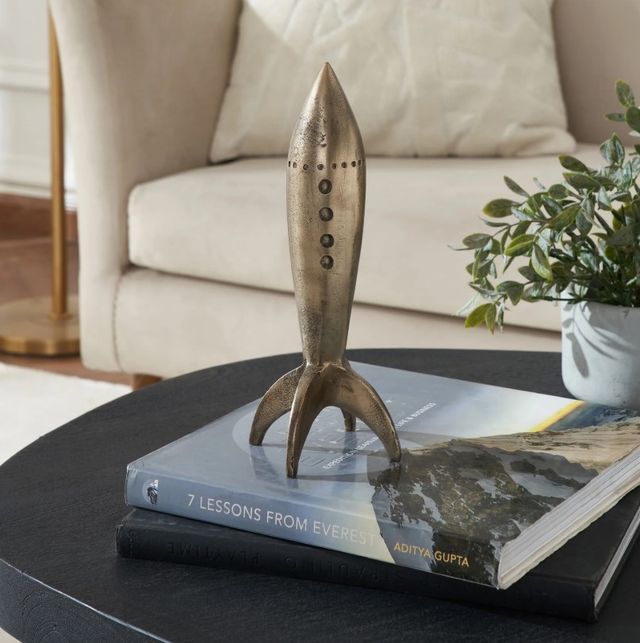Renwil® Brooks Antique Brass Statue-1