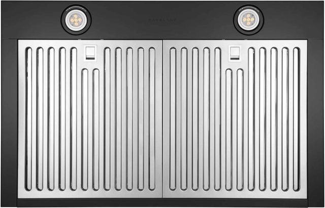 Hauslane Chef Series 30" Matte Black Wall Mounted Range Hood -3