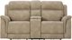 Signature Design by Ashley® Next-Gen DuraPella Sand Power Reclining Loveseat with Console-1