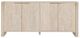 Classic Home Ledro White Wash 4-Door Cabinet-2