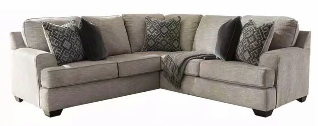 Signature Design by Ashley® Bovarian 2-Piece Stone L-Shape Sectional Sofa-0