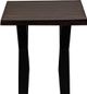 Porter International Designs Manzanita Midnight End Table with X Base-1