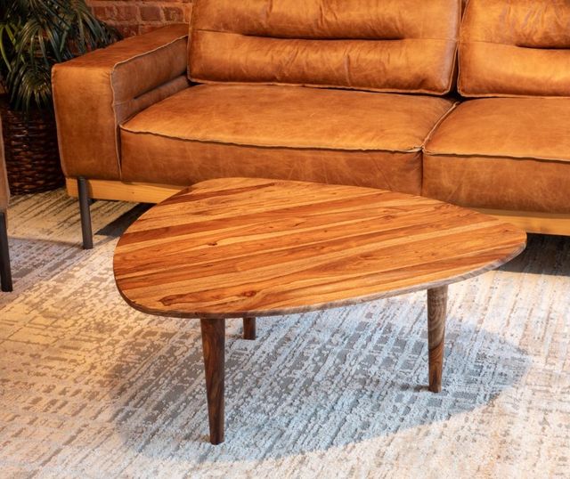 Home Trends & Design Salem Natural Coffee Table-3