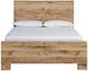 Signature Design by Ashley® Hyanna Tan Brown King Panel Bed-1