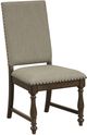 Mazin Furniture Stonington Brown/Gray Dining Room Side Chair-0