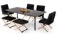 VIG Furniture Modrest Chadwick Ebony/Rosegold Dining Table-4