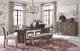 Magnussen Home® Kavanaugh Weathered Kona Brown Trestle Dining Table-4