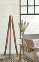 Signature Design by Ashley® Dallson Brown Wood Floor Lamp-2