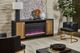 aspenhome® Edison Black 77" Fireplace Console-2