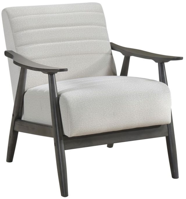 Homelegance® Greeley Pearl/Gray Accent Chair-0