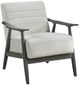 Homelegance® Greeley Pearl/Gray Accent Chair-0