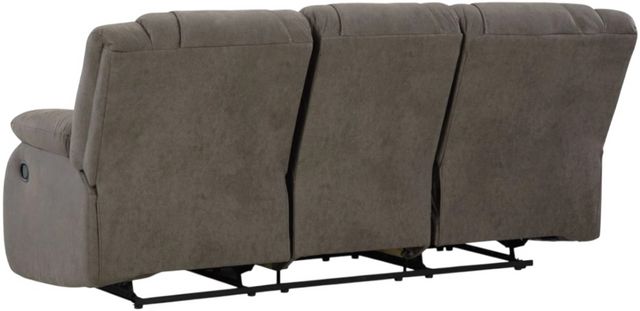 Signature Design by Ashley® First Base Gunmetal Reclining Sofa -2