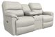 La-Z-Boy® Trouper Dove Power Reclining Loveseat with Console and Headrest-0