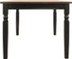 Signature Design by Ashley® Owingsville Brown Rectangular Dining Table with Black Base-2