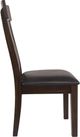 Signature Design by Ashley® Haddigan Dark Brown Upholstered Dining Side Chair-2