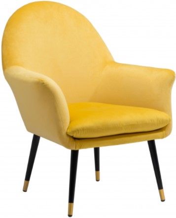 Zuo® Modern Alexandria Yellow Accent Chair-0