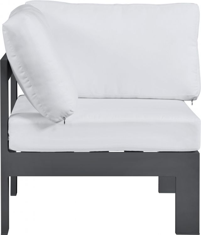 Meridian Furniture Nizuc White Outdoor Corner Chair-2