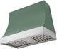 AGA Marquee 36" Mineral Green Wall Mounted Range Hood with Polished Chrome Trim-0