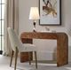 Uttermost® Marcela Black/White Buffet Lamp with Antique Brass Accent-1