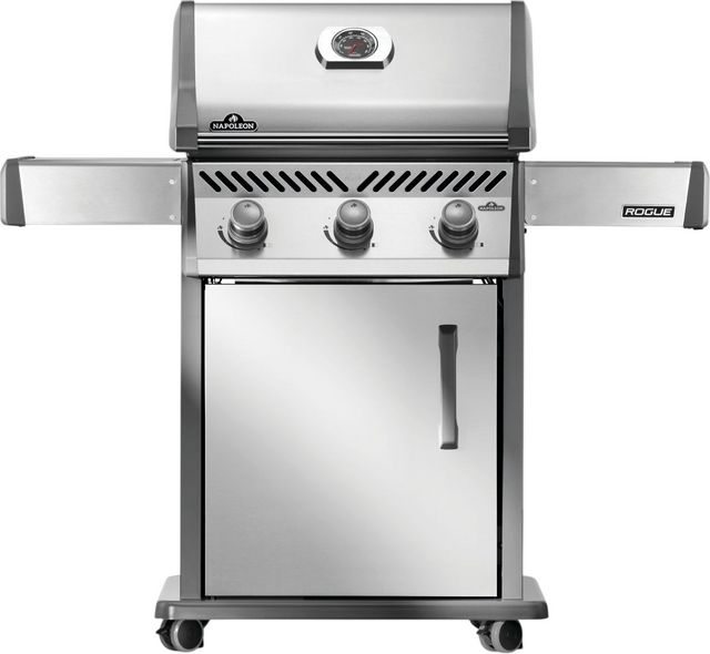 Napoleon Rogue® 425 3-Burner Stainless Steel Freestanding Natural Gas Grill