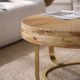 Northfield Living Gold/Natural Coffee Table-3